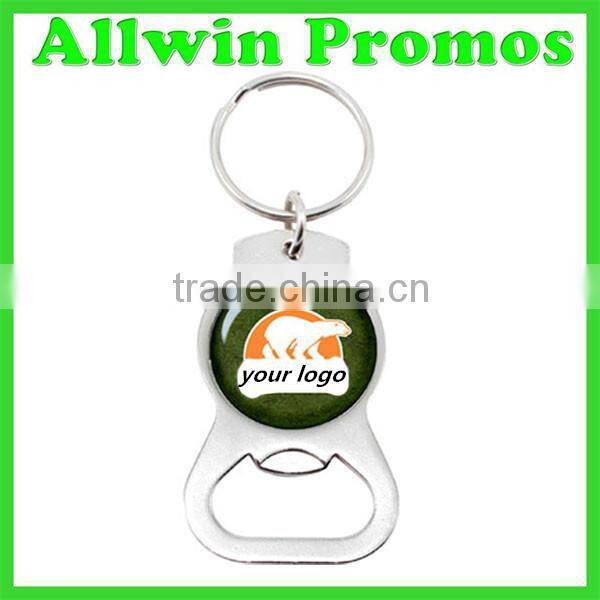 Customized metal dirp gum bottle opener keychain