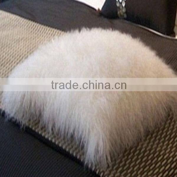 100% Genuine Winter Mongolian Fur Pillow Covers For Home Decoration