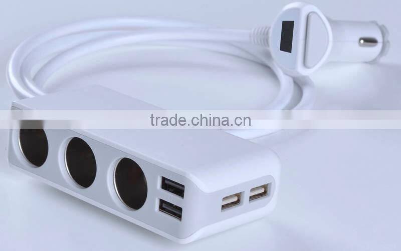 6.8A 4 Mutil Port Usb Travel Charger Type-C
