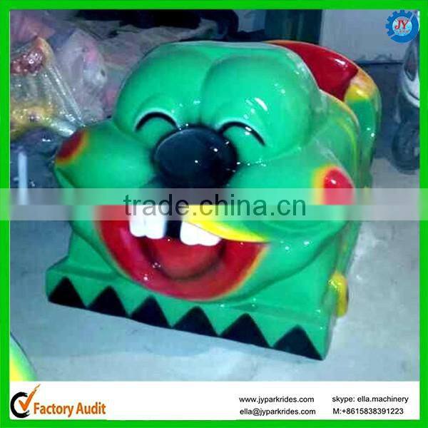 fun fair equipment track train kids fruit worm train for sale