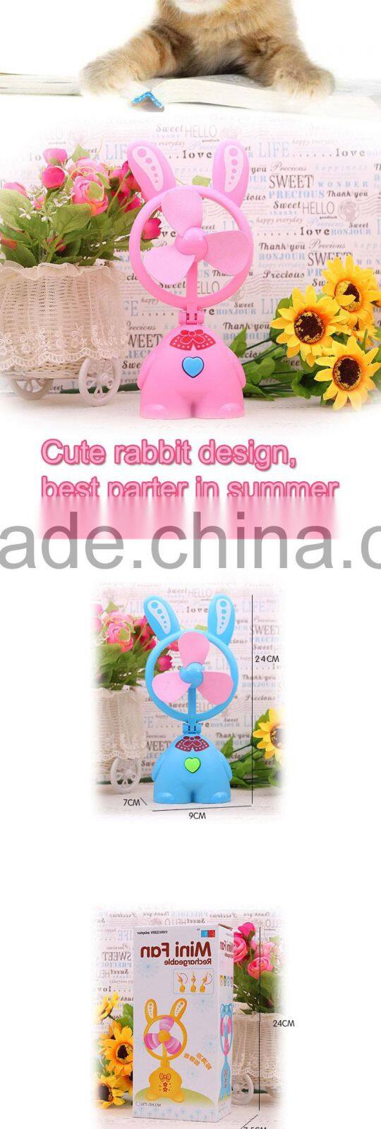 2016 promotional gift items auto electric rechargeable mini usb fan toys for kids