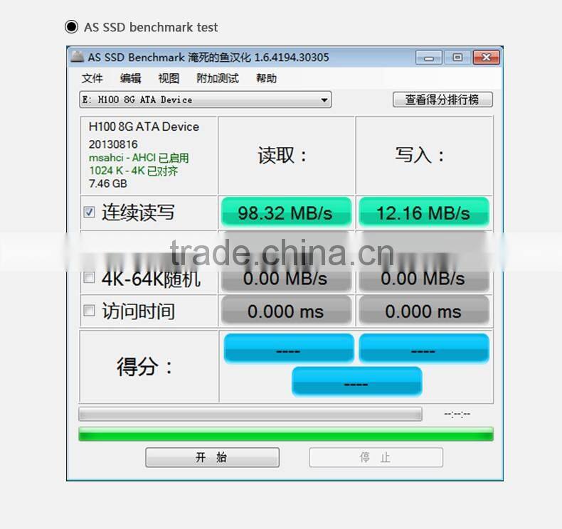 SSD Solid State Drive half slim sata2 8gb external hard disk drive ssd hard drive