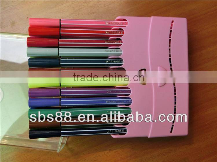 36 color corrugated shape of water color pen