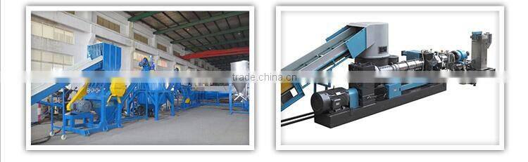 My test Abs plastic crushing washing recycling machine line