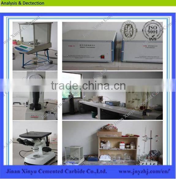 1608 PDC Substrate Bottom Tungsten Carbide Round Flat Tips