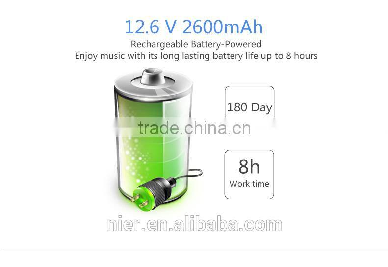 top quality powerful 40W bluetooth outdoor speaker with mic handsfree functions