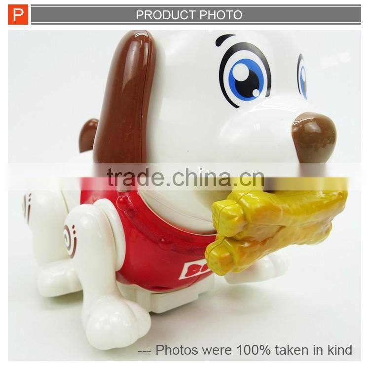 Radio control dog rc robot dog with music&light