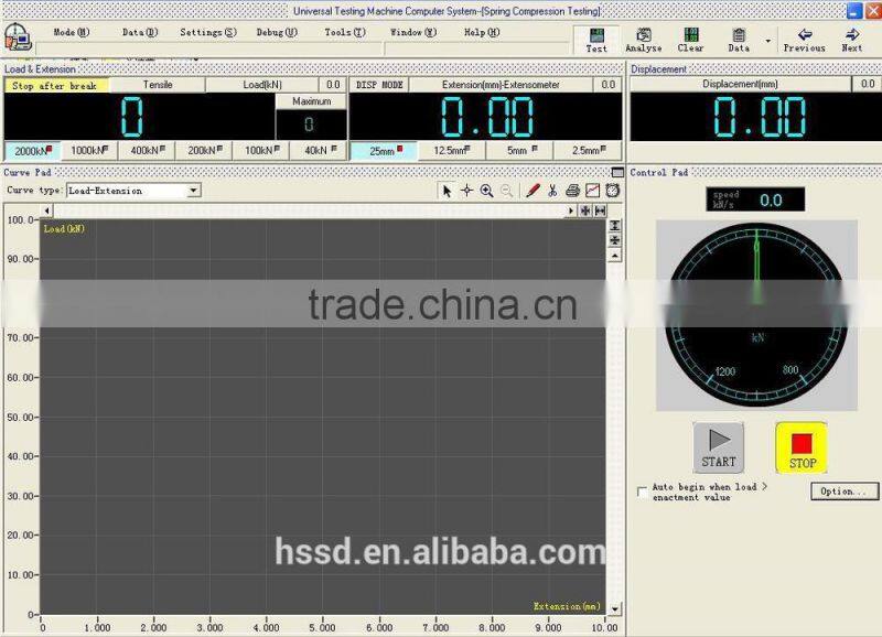 100Ton 1000kN Computer Hydrualic Universal Tensile Test Machine with Protective Nets