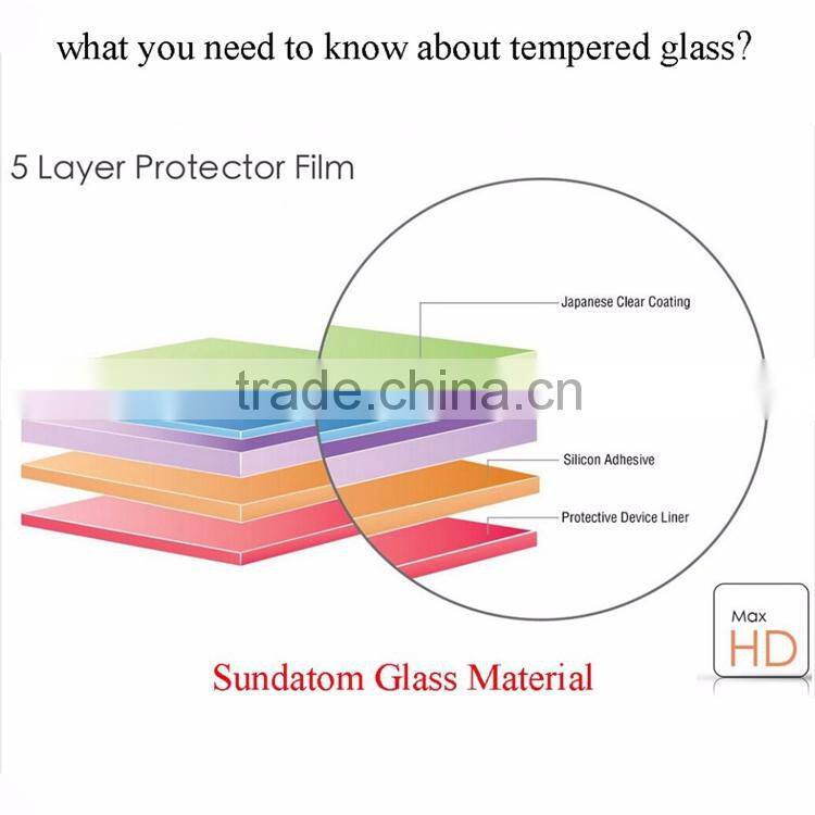 ultra thin Rounded Edge 2.5D High Quality Tempered Glass screen protector for iPhone5 iPhone 5 5S 6 Protective Film