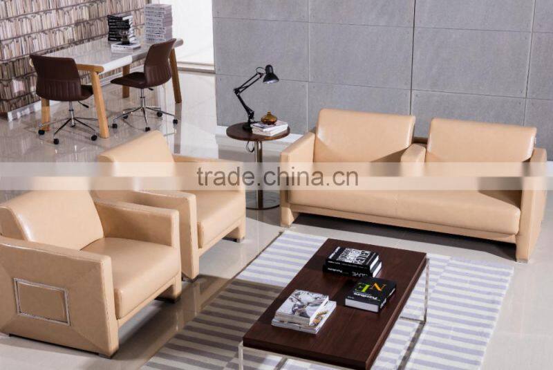 Guangzhou furniture leader sofa modern office sofa set design