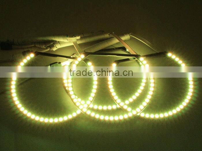 E36 E38 E39 E46 RGB 5050SMD Led Angel Eyes,Colourful Led Auto Light for BMW