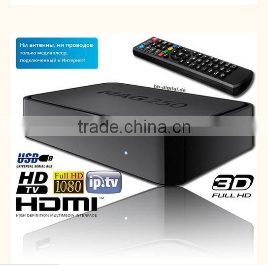 For The New latest mag 254 updated mag 250 iptv box media streamer full hd tv