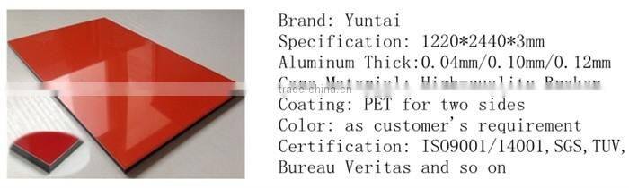 New-design Apartment Decoration Wall Aluminum Composite Panel