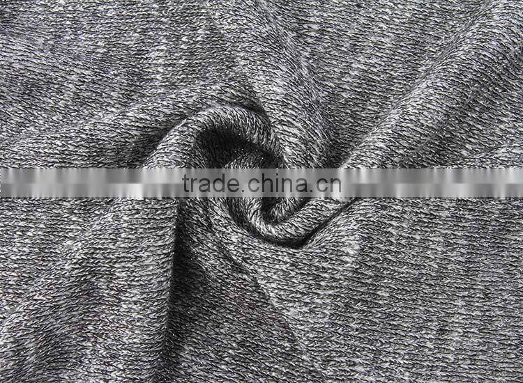 New Products Custom Elegant cotton terry cloth fabric forthick wool sweater