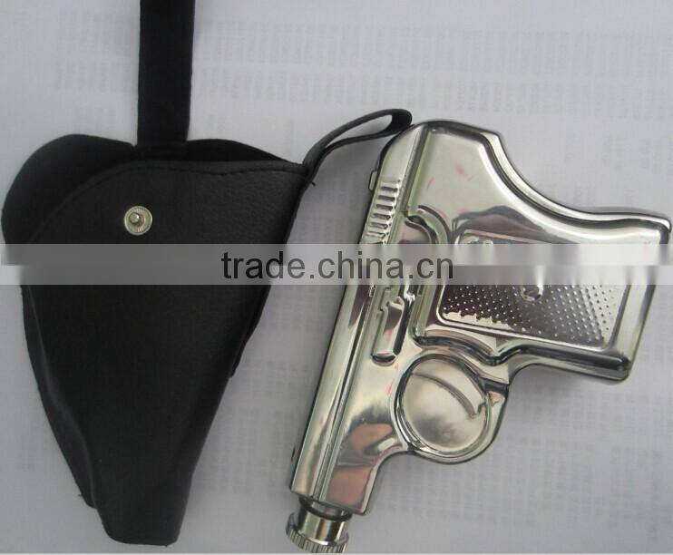New design ! gun type fashion hip flask