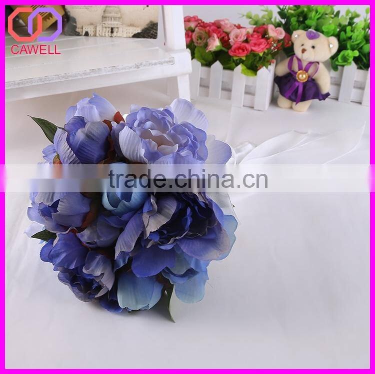 wedding flower heads mini silk rose bouquet very Charming