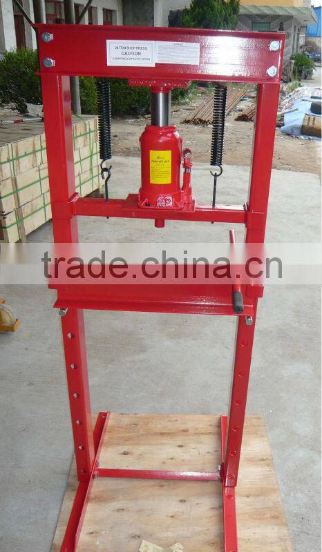 Hydraulic shop press with CE and ISO