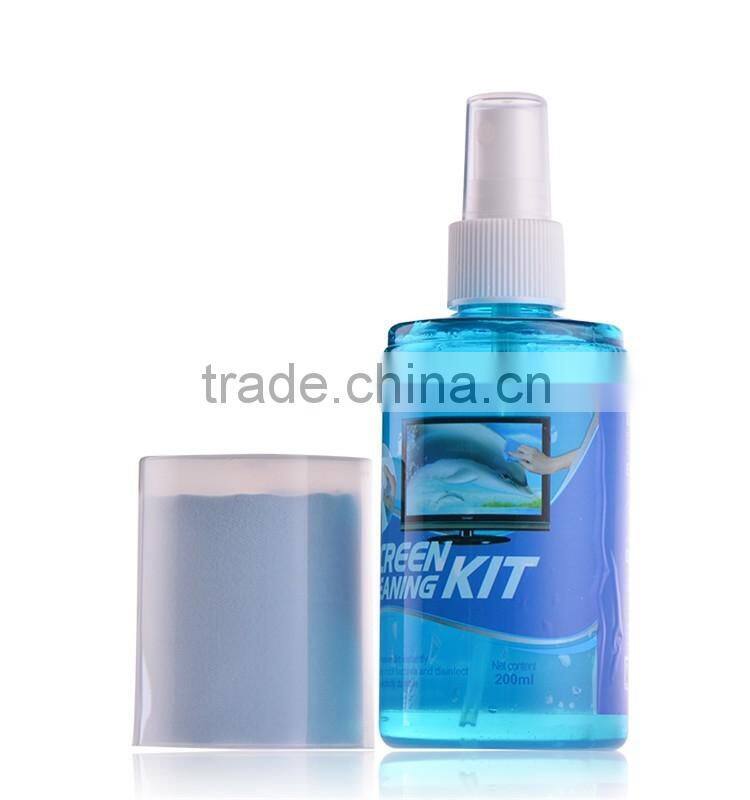 OEM/ODM welcome 2in1 LCD TV cleaning products 120ML