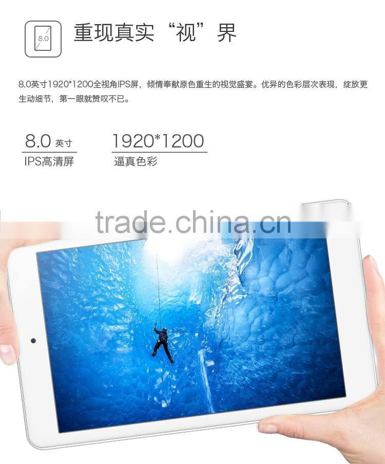 8inch 1920*1200 Retina IPS screen Windows10 Android 5.1 Tablet pc CUBE iWork8 Air Intel Atom X5 Z8300