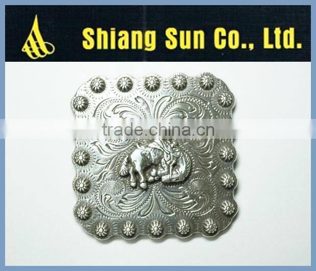 Custom cheap metal solid brass belt buckles