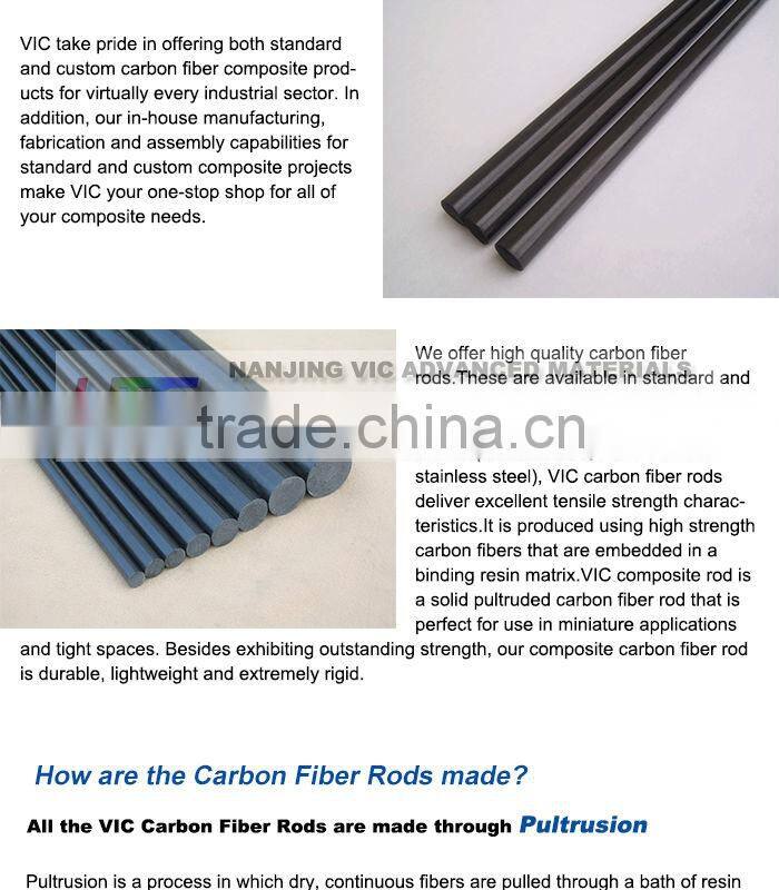 Supply economy oem carbon fiber rod,high quality oem carbon fiber rod