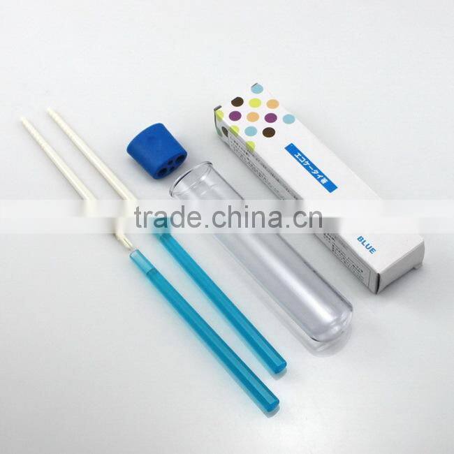 Portable plastic chopsticks holder