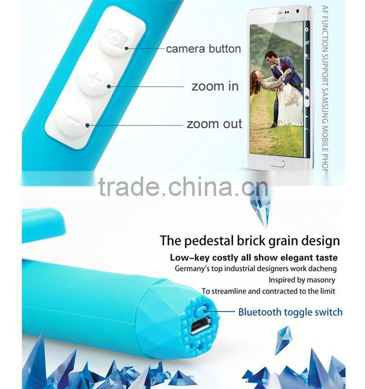 colorful choice mini bluetooth selfie stick wireless