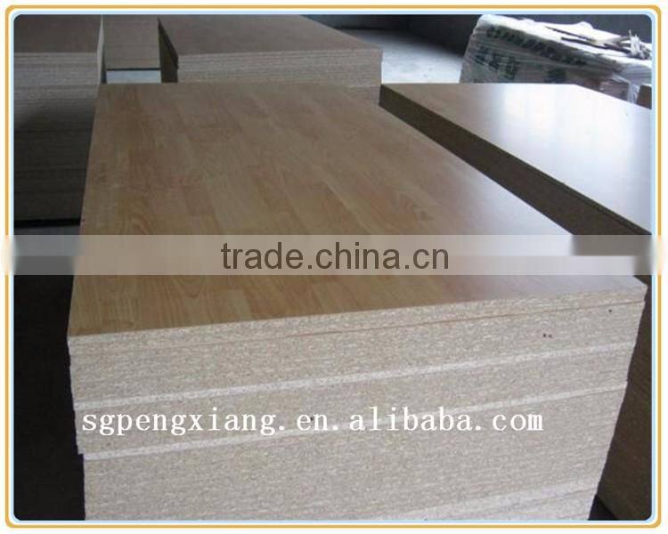 Factory price melamine particleboard/chipboard