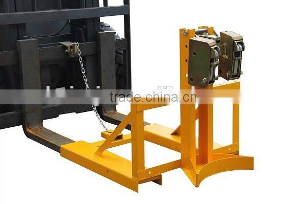 2015 Newest General Industrial Equipment Forklift Attachment Forklift Fork Clamp Oil Drum Clamps
