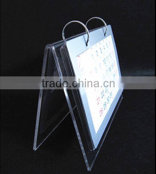 fashion and hot sell acrylic calendar