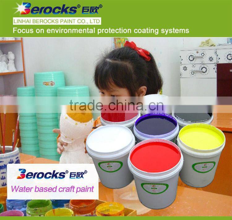 water based painted wooden craft animals