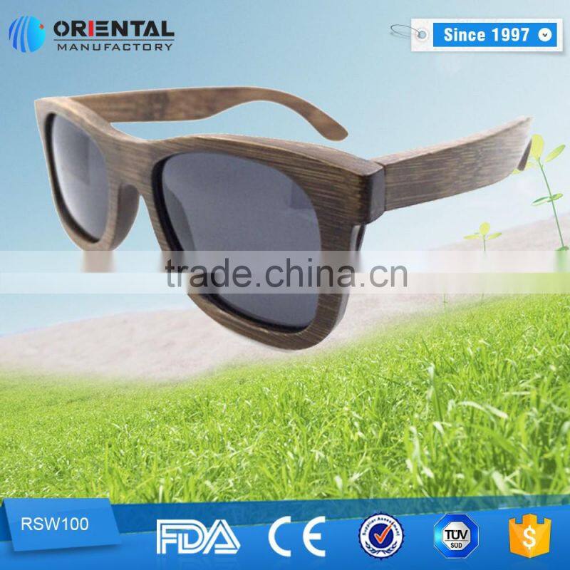 2016 Good Quality Wholesale Bamboo Sunglasses