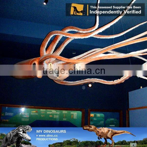 My Dino-C030 High quality fiberglass life size octopus model for sale