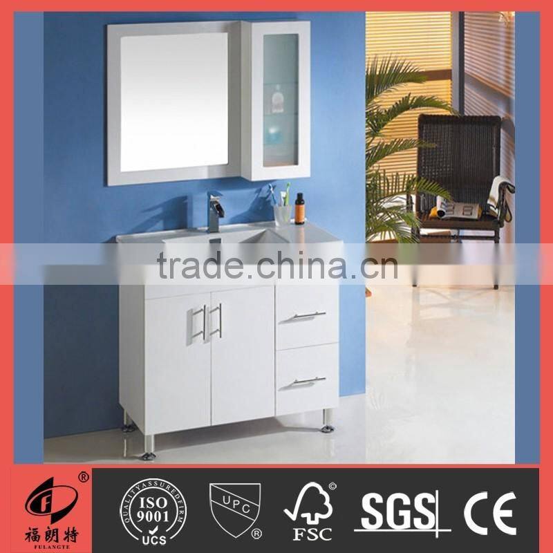 36 inch MDF slim tall bathroom vanity 2015073