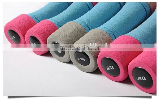 New Style High Quality Foam Cast Iron Dumbbell for Women