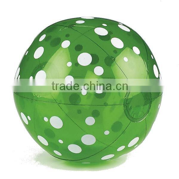 Inflatable Polka-Dot Beach Ball