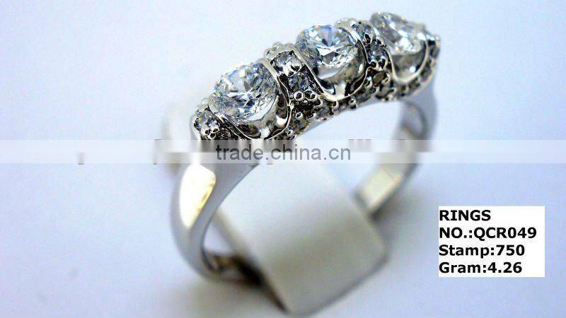 QCR049 elegant designer sliver ring,silver 925 ring from jewelry manufacturer