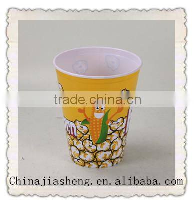 plastic popcorn bucket in cinema hot sale