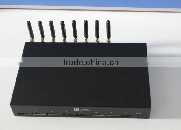 2015 Ejoin cheap 8 ports 32 sim voip gateway, goip 4 sms send and receive ussd command goip 4