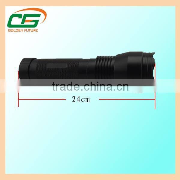 2000 Lumens IP65 35W HID flashlight with strong focus