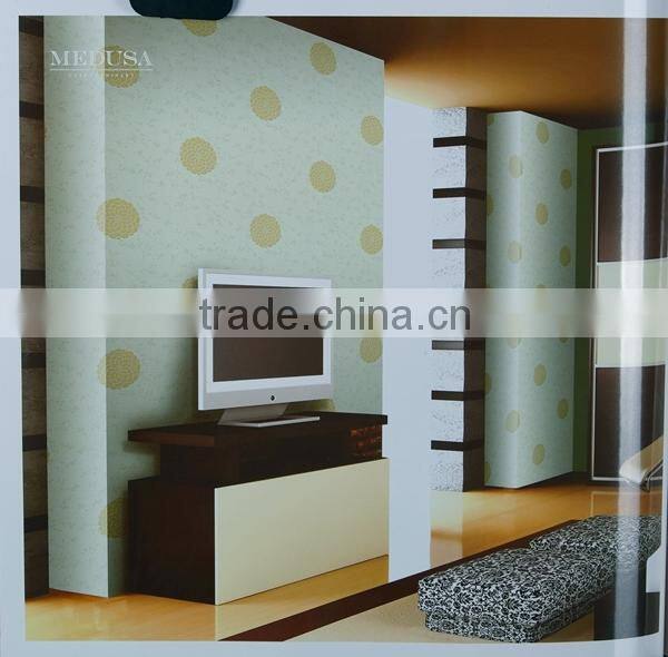 morden korea design wallpaper with beautiful shining flowers