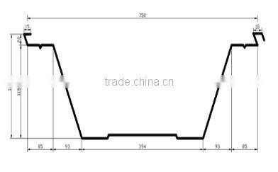 1000-750 Arch sheet roll forming machine or Automatic building machine