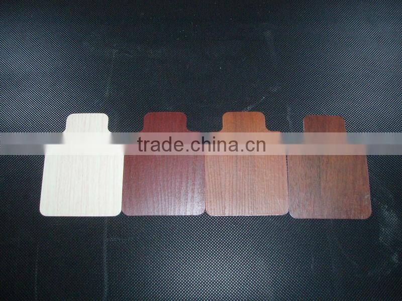 PVC wood grain Chair mat