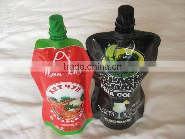 Automatic tomato sauce spout bag filling packing machine