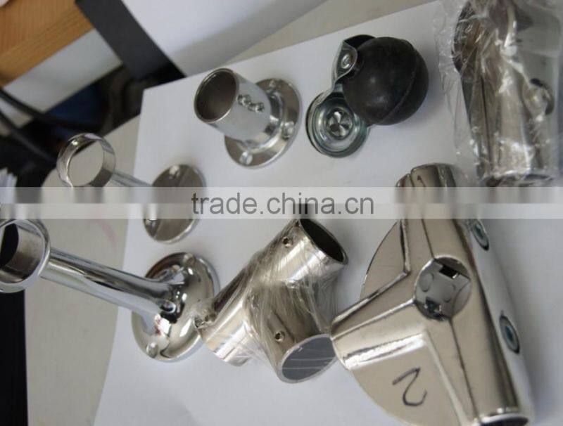 Export steel pipe and fitting for handrails/tube connector support