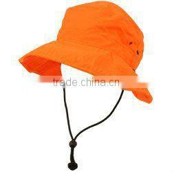 colorful roll up 100% cotton baby children's kids plain bucket hats