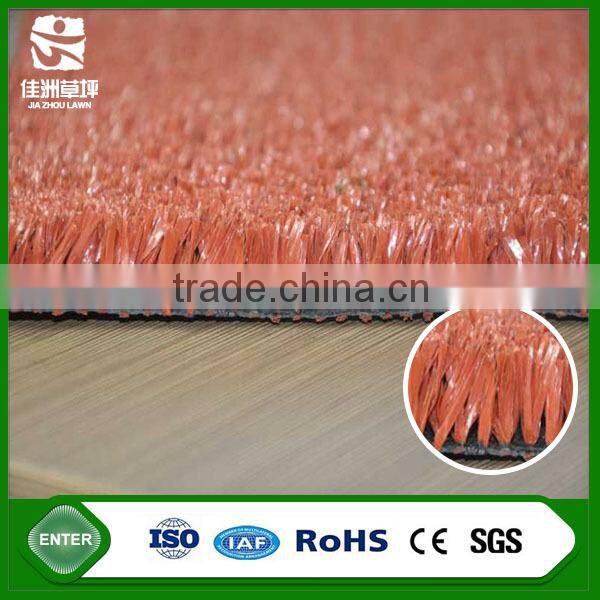 Synthetic plastic decorative track grass