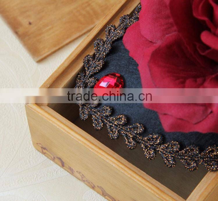 MYLOVE vintage big flower felt hat women party headwear wholesale