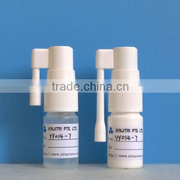 5ml Plastic PP Material Fine Mist Spray Bottle in White Color for Pharmaceutical Usage