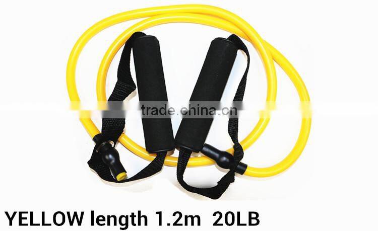 Practical Elastic Training Rope Resistance Bands Exercise Tubes